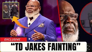 quotWe WÀRNED Himquot TD JAKES Fainting This is What Happened Moments Before [upl. by Wampler]