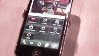 Opera Mini web browser for the iPhone demo [upl. by Eivlys213]