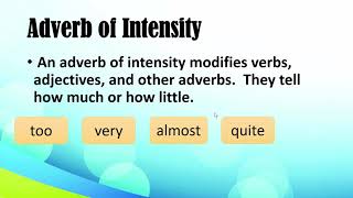 Grade 5 English Adverbs [upl. by Ave]