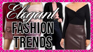 Wearable amp Elegant FallWinter Fashion TRENDS 2024 amp What To Avoid [upl. by Rebmyt170]