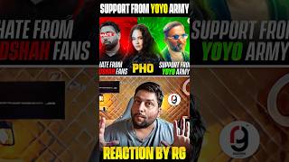 HATE FOR YO YO HONEY SINGH EXTENDS TO PHO IN MTV HUSTLE 4  BADSHAH PAID FAN PAGES  REACTION BY RG [upl. by Accebor]