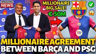 🚨OFFICIAL✅ BARCELONA AND PSG HAVE JUST PARALYZED THE TRANSFER MARKET UNBELIEVABLE BARCELONA NEWS [upl. by Hcone792]