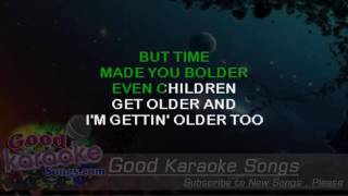 Landslide  Fleetwood Mac Lyrics Karaoke  goodkaraokesongscom [upl. by Bartolomeo]