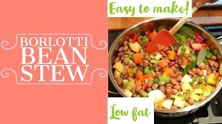 Making Borlotti Bean Stew November 2018 [upl. by Cleti964]