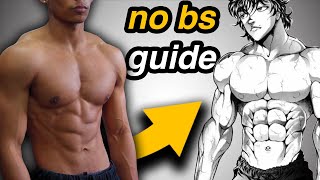 This workout routine turned me into BAKI how to get an AESTHETIC body [upl. by Annahc]