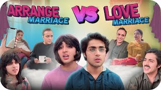 LOVE MARRIAGE VS ARRANGED MARRIAGE🤵🏻👰🏻 Raj Grover  ​⁠RajGrover005 [upl. by Anisah178]