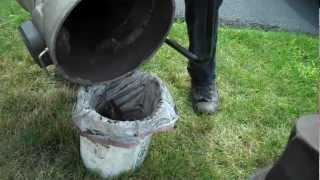 DIY Chimney Cleaning  How Much Soot  Glastonbury CT  West Hartford CT [upl. by Harlie]