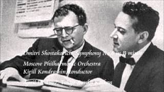 Shostakovich Symphony No6 in B minor  Kondrashin  Moscow Philharmonic Orchestra [upl. by Anyale692]