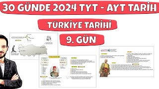 30 GÜNDE YKS TARİH KAMPI TYT AYT 9 Gün Yerleşme ve Devletleşme Sürecinde Selçuklu Türkiyesi ayt [upl. by Sabine]