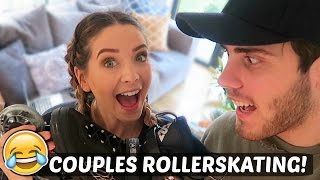 COUPLES ROLLERSKATING SKILLS [upl. by Noslen]