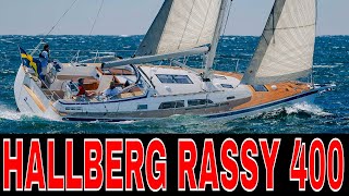 Hallberg Rassy 400 Clever details big changes for a blue water cruiser [upl. by Aneles]