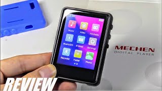 REVIEW MECHEN HiFi MP3 Player 24 Touchscreen Bluetooth 50 FM Radio [upl. by Ayihsa]