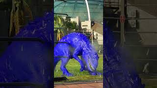 Tyrannosaurus Rex amp Indominus Rex amp Spinosaurus shorts dinosaur jurassicworld [upl. by Rosalie382]