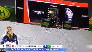 Mikaela Shiffrin  Slalom  Courchevel  RUN 2  2023 [upl. by Kasey]