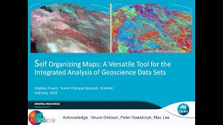 2 Self Organizing Maps Tool for Integrated Analysis of Geoscience Data Stephen Fraser 2018 [upl. by Alaunnoif]