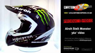 Airoh Stelt Monster Energy Black Helmet [upl. by Jenkins]