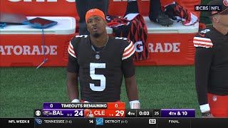 Ravens VS Browns CRAZY ENDING [upl. by Kacie657]