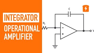 Integrator  Operational Amplifier  Basic Circuits 14 [upl. by Darb717]