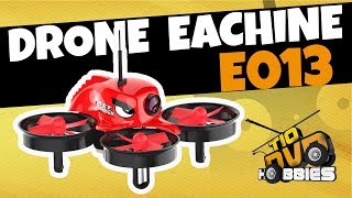 DRONE BOM E BARATO PARA INICIANTES  EACHINE E013 Unboxing Review e Voo  Banggood [upl. by Danyette]