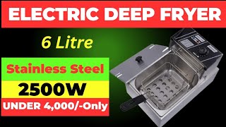 Best Electric Deep Fryer  Best Review  Machinery Baba  cooking deepfryer machine electric [upl. by Julio861]