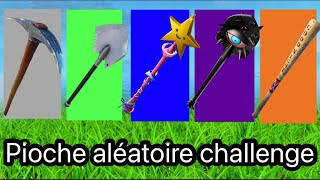 Pioche aléatoire challenge  Fortnite Gaming [upl. by Cocks]