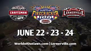 Firecracker 100  June 2224  Lernerville Speedway [upl. by Garik520]