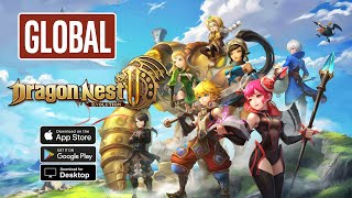 DRAGON NEST 2 Evolution Mobile Global Release Announce [upl. by Eelik]