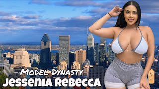 Jessenia Rebecca Curvy Model From Colombia to Miami – The Rise of a Viral Latina Model amp Actress [upl. by Manvell]