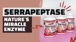 Serrapeptase Natures Miracle Enzyme for Health and Wellness [upl. by Enytsirhc]