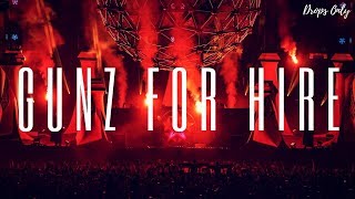 HARDSTYLE DROPS ONLY Gunz For Hire  Qlimax 2017 [upl. by Fife314]