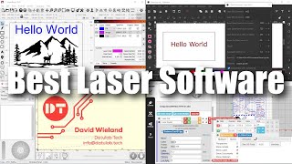 Best Software for Laser Engraving [upl. by Reede]