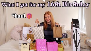 What I got for my 16th BIRTHDAY haul  Ruby Rose UK [upl. by Llebpmac]