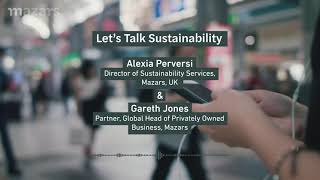 Let’s Talk Sustainability A practical guide for boards and leadership teams on sustainability [upl. by Nennerb]