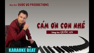 CẢM ƠN CON NHÉ KARAOKE BEAT NỮ  QUOC VO HOÀ ÂM [upl. by Trin]