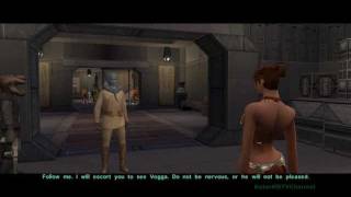 Kotor 2 TSL RCM 17 Walkthrough part 32  Vogga the Hutt  Light Side Female [upl. by Aicened]