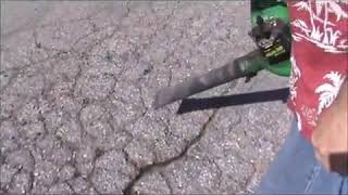 Repair Asphalt With Our Alligator Asphalt Repair System [upl. by Kcirred527]