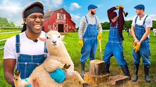 SIDEMEN BECOME FARMERS FOR 24 HOURS [upl. by Onaled]