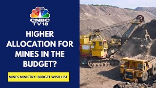 Mines Ministry Officials To Meet Finance Ministry For PreBudget Consultation  CNBC TV18 [upl. by Ayoj674]