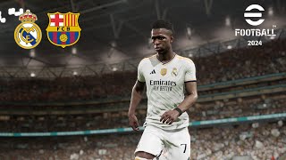 eFootball™ 2024  El Clasico  Real Madrid vs Barcelona  PC [upl. by Telocin]