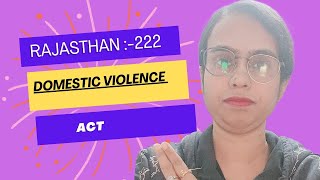 DOMESTIC VIOLENCE ACT CLASS 2 DEMO [upl. by Callista]