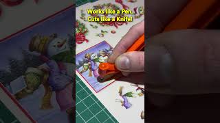 works like a pen cuts like a knife gyrocut craft diy art shorts [upl. by Moselle55]