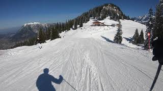 4k  Garmisch Olympia Talabfahrt GoPro 6 [upl. by Hteik754]