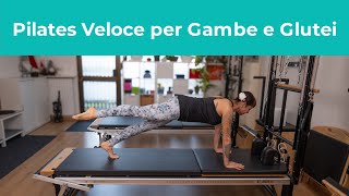 Pilates Veloce per Gambe e Glutei  Esercizi di Pilates a casa [upl. by Einaffit]