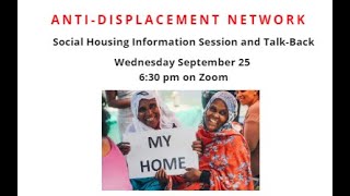 Empower DC Social Housing Info Session and Talk Back [upl. by Helsa]