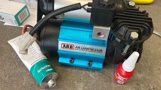 ARB Air Compressor REBUILD Problems and FIXES Full FEEDBACK info ckma12 24 [upl. by Aitak]