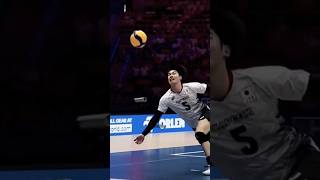 52second Megarally🤯🔥 Japan v Slovenia VNL バレーボール volleyball волейбол voleibol nishida ishikawa ran [upl. by Banwell]