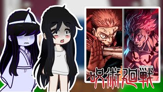 Toilet No Hanako San and Others React To Itadori vs Sukuna Part2  Gacha React [upl. by Akimyt158]