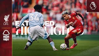 Extended Highlights Liverpool 01 Nottingham Forest  Reds first Premier League defeat [upl. by Oaoj]