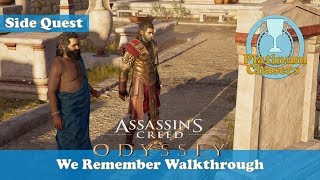 We Remember  Side Quest  Assassins Creed Odyssey [upl. by Larkin]