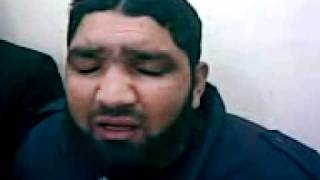 Mumtaz qadri reciting naat at police station3gp [upl. by Nobell]